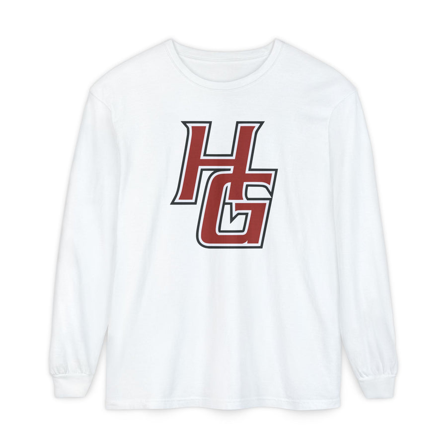 Garment-Dyed Long Sleeve Tee