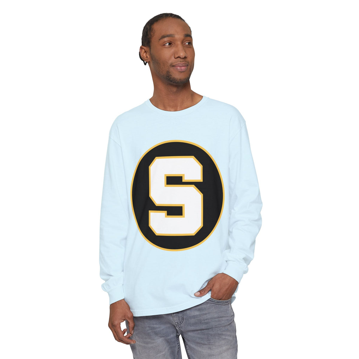 Garment-Dyed Long Sleeve Tee