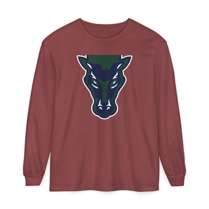 Garment-Dyed Long Sleeve Tee