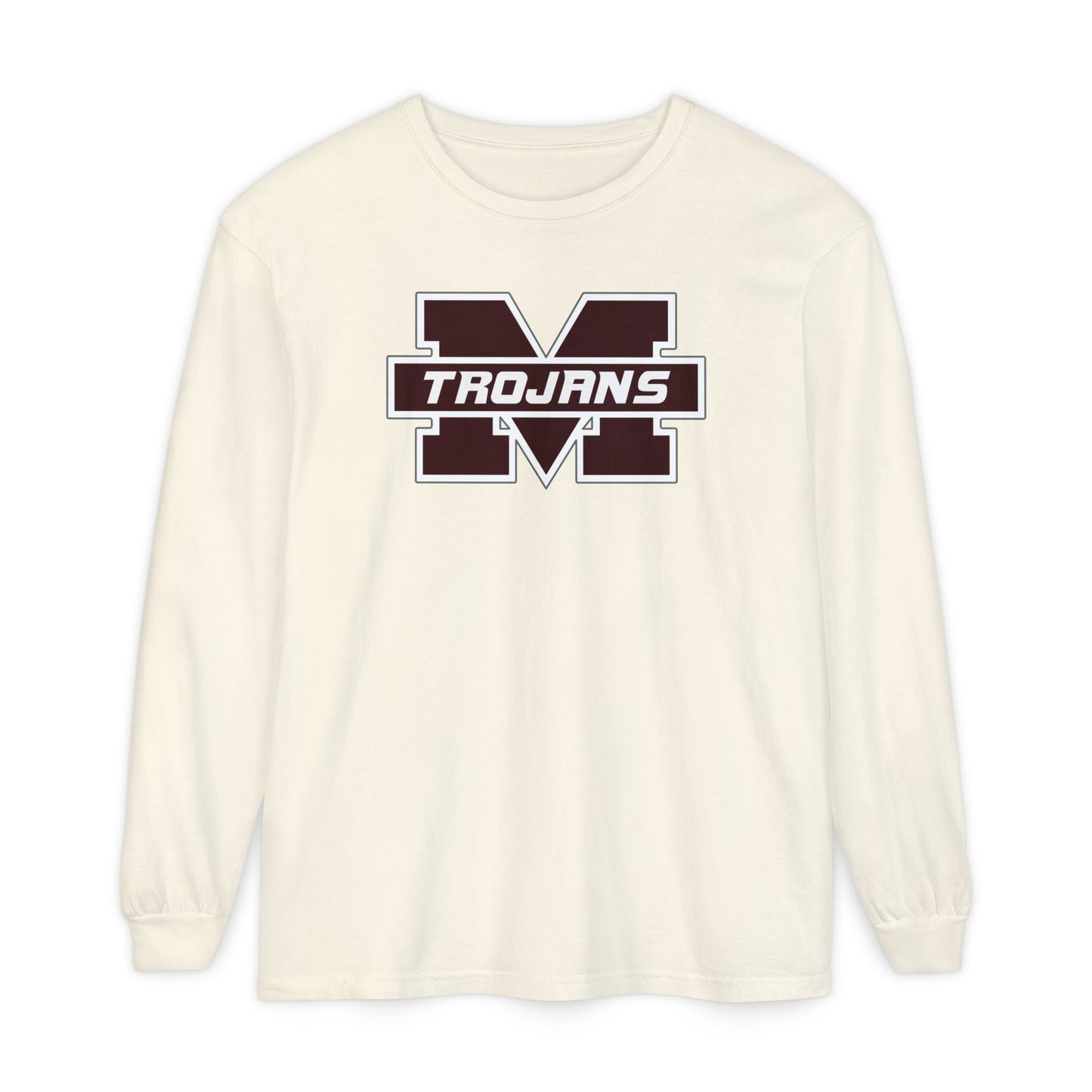 Garment-Dyed Long Sleeve Tee