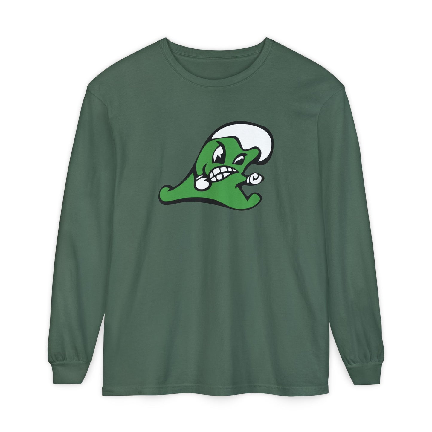 Garment-Dyed Long Sleeve Tee