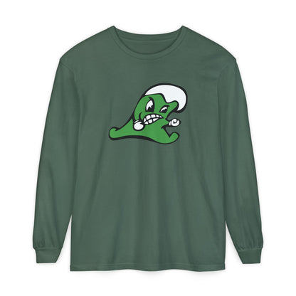 Garment-Dyed Long Sleeve Tee