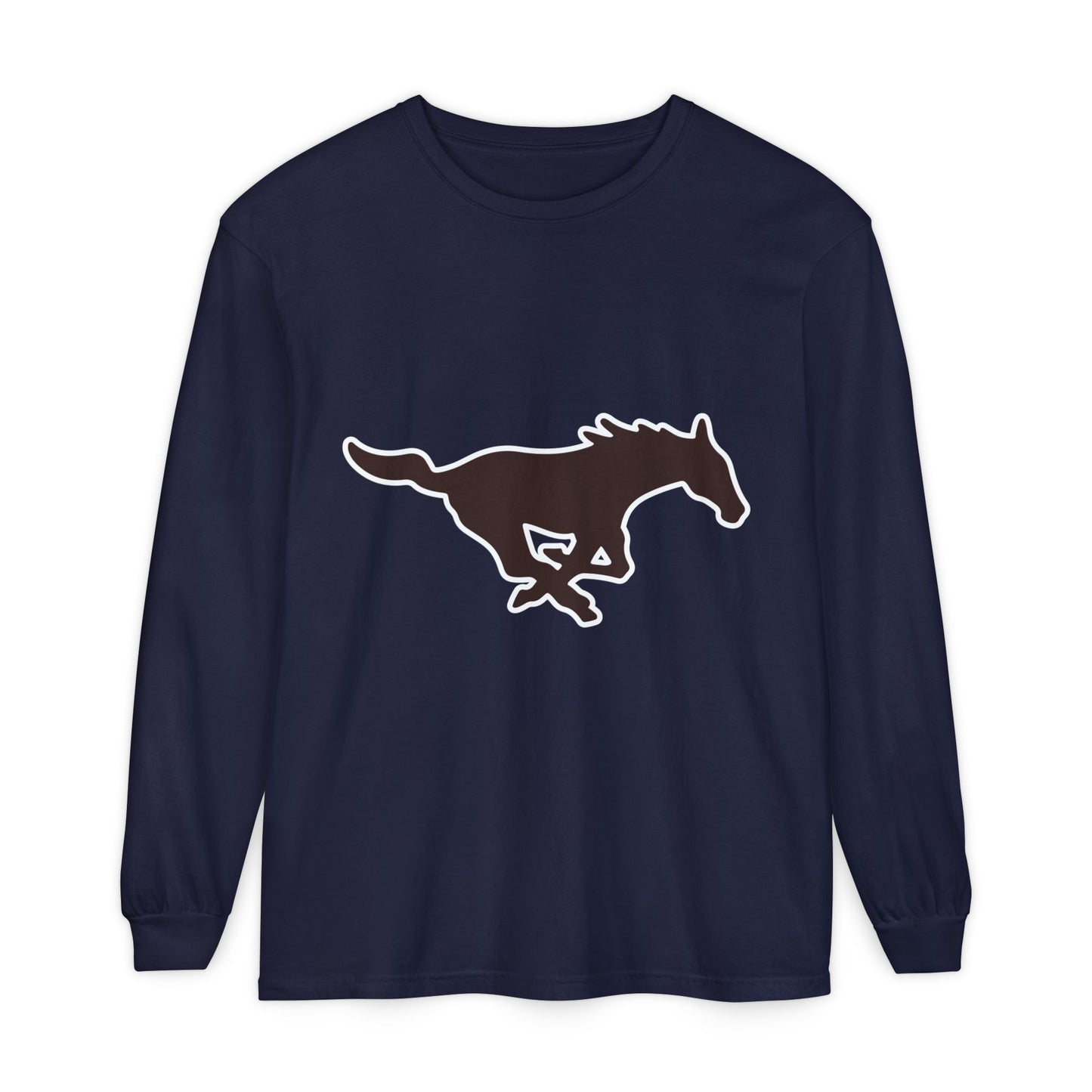 Garment-Dyed Long Sleeve Tee