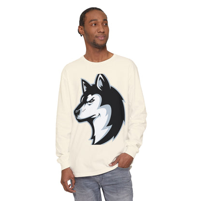 Garment-Dyed Long Sleeve Tee