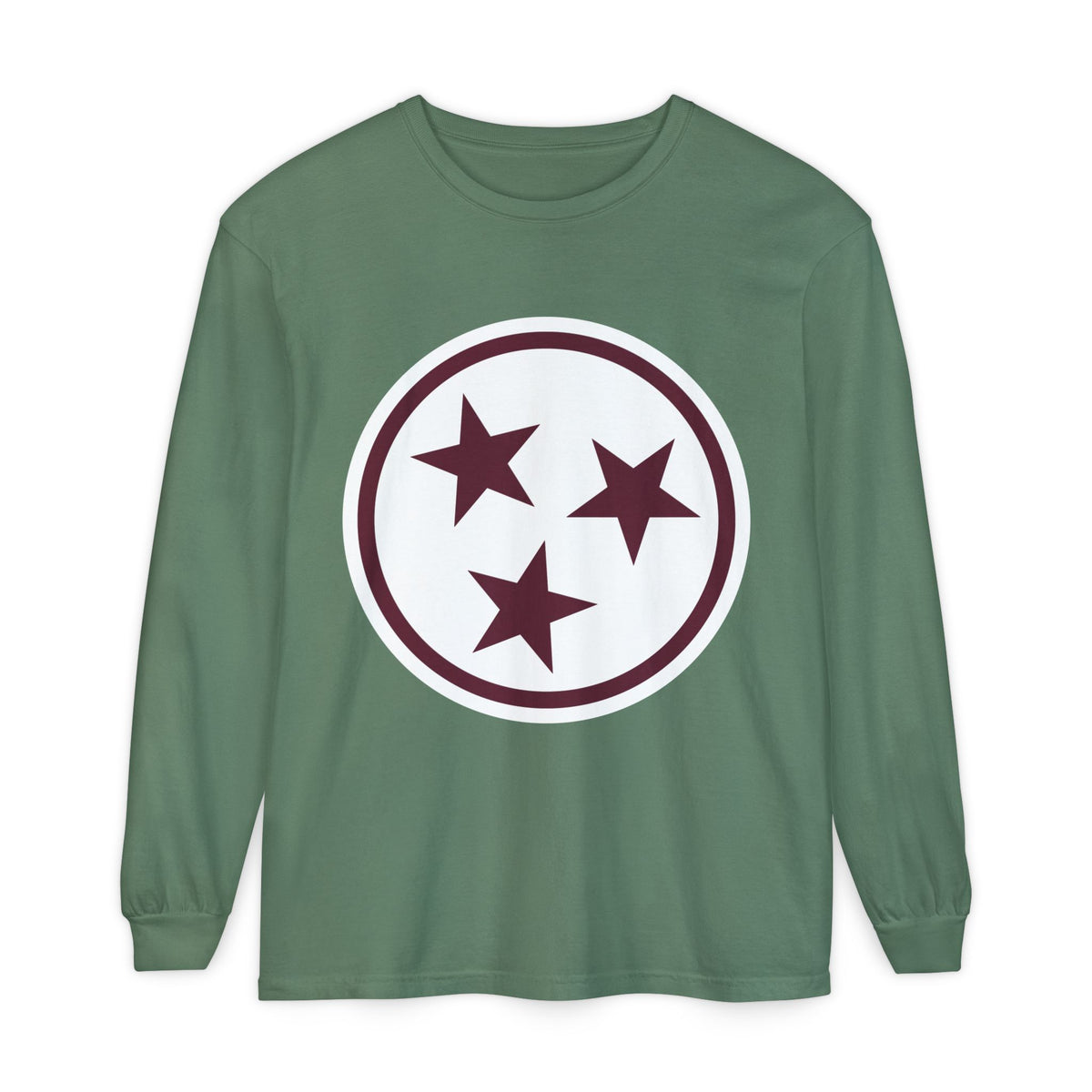 Garment-Dyed Long Sleeve Tee