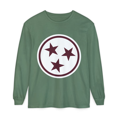 Garment-Dyed Long Sleeve Tee