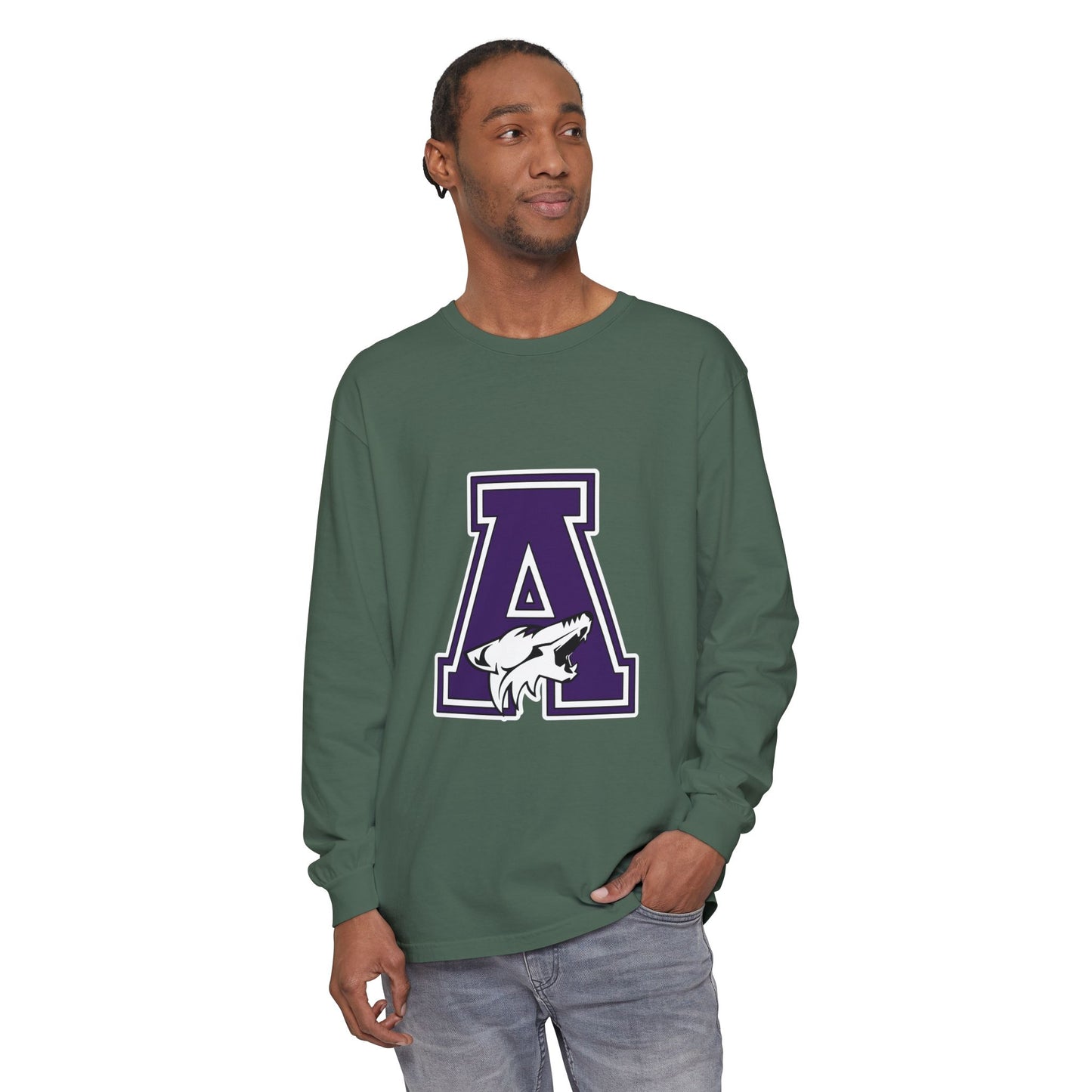 Garment-Dyed Long Sleeve Tee