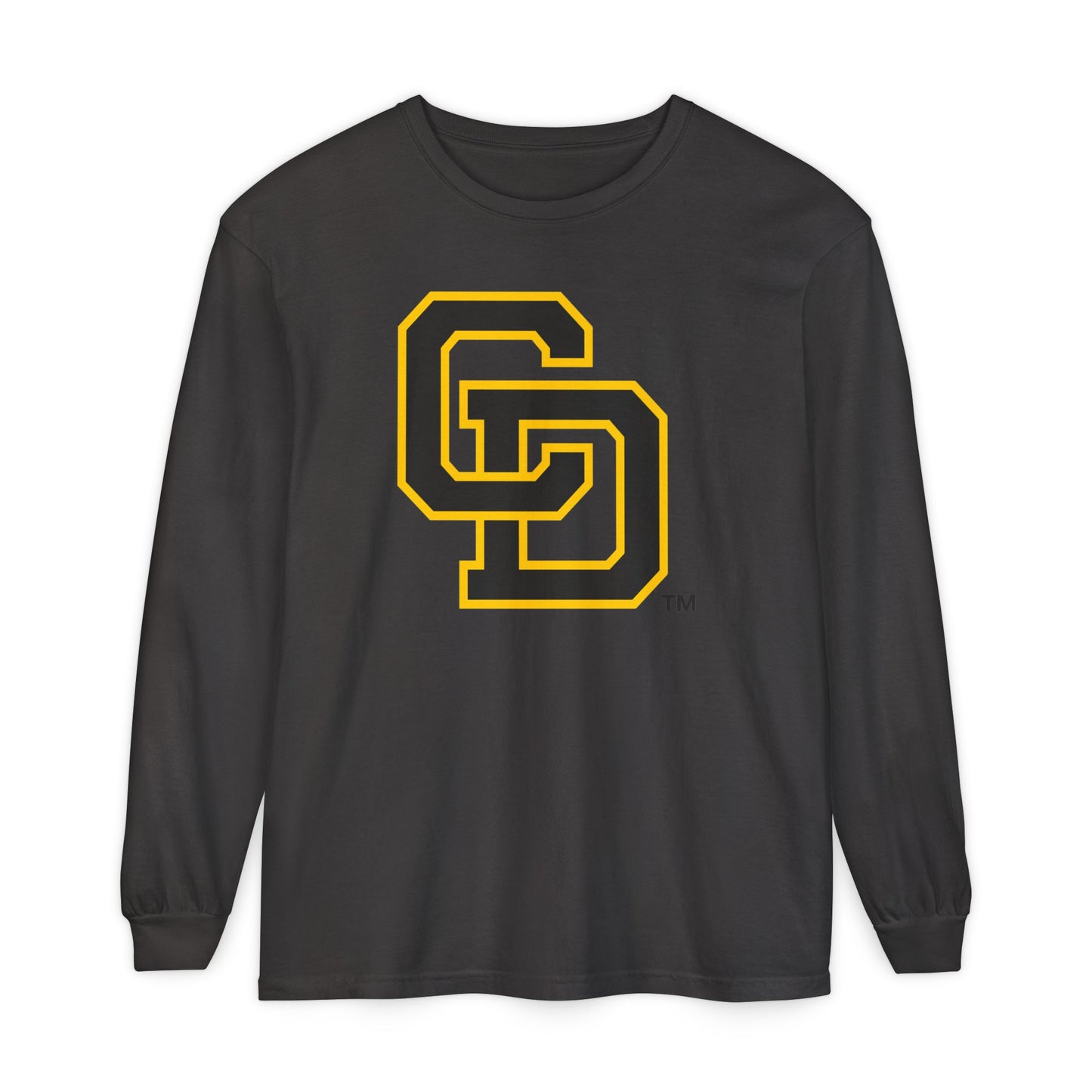 Garment-Dyed Long Sleeve Tee