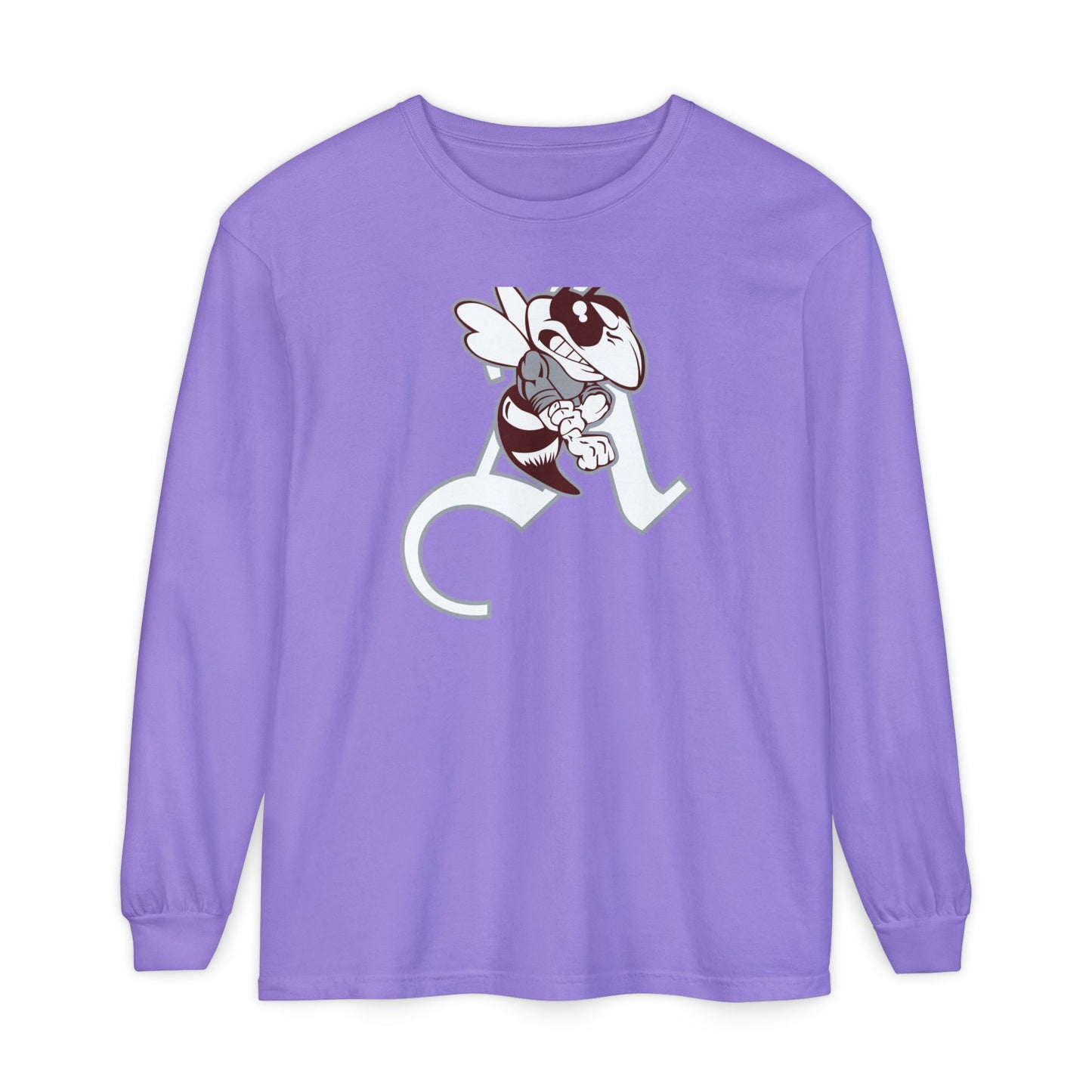 Garment-Dyed Long Sleeve Tee
