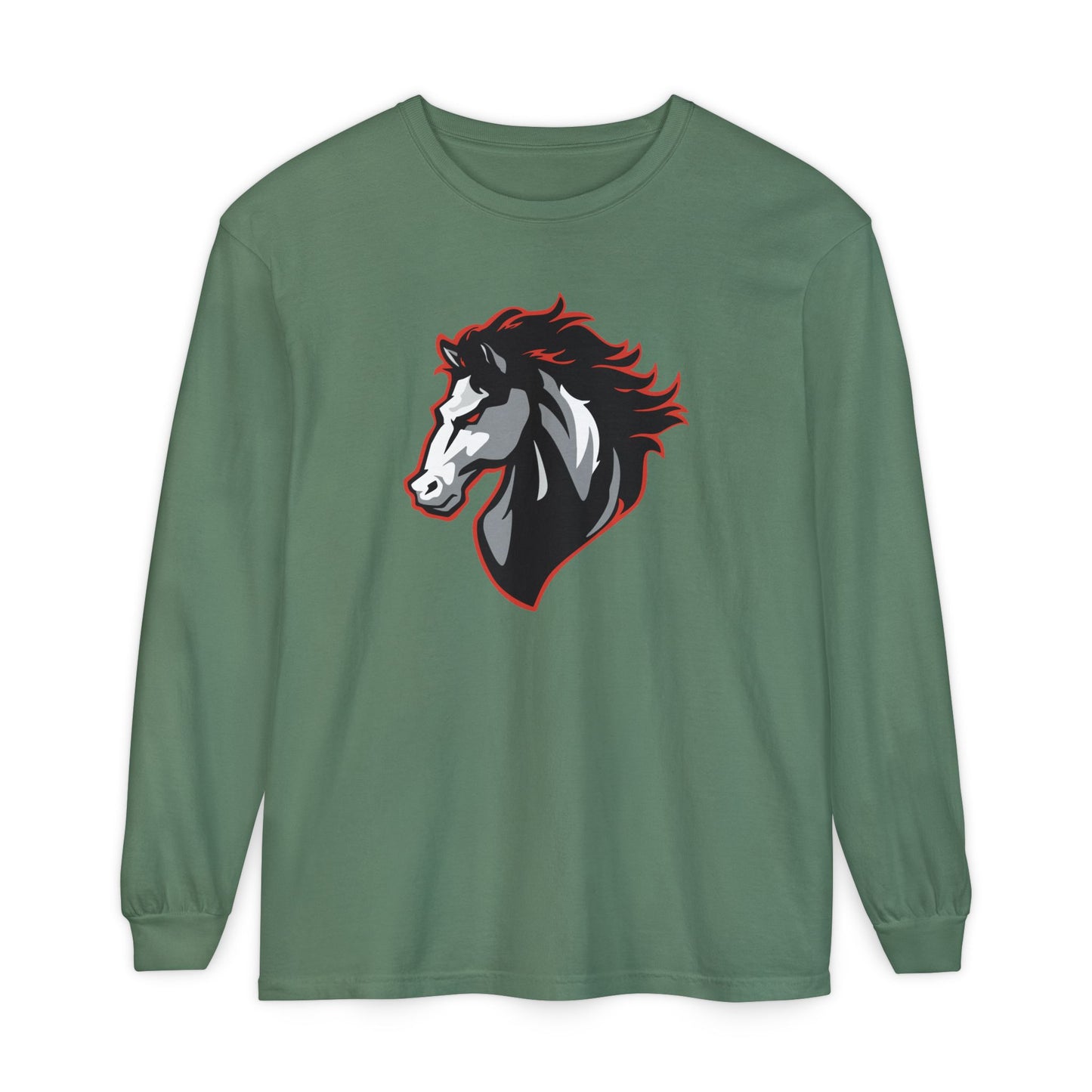 Garment-Dyed Long Sleeve Tee