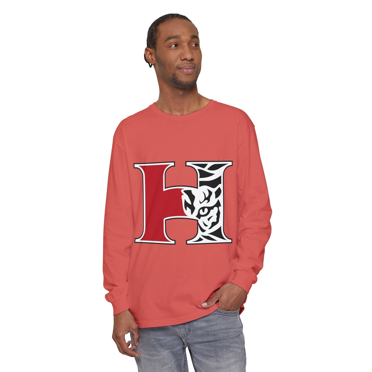 Garment-Dyed Long Sleeve Tee