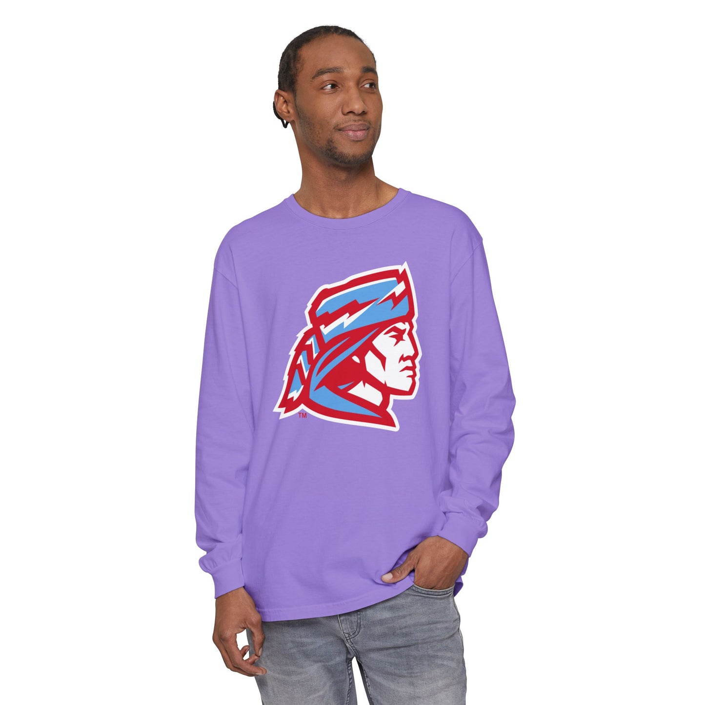 Garment-Dyed Long Sleeve Tee