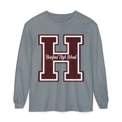 Garment-Dyed Long Sleeve Tee
