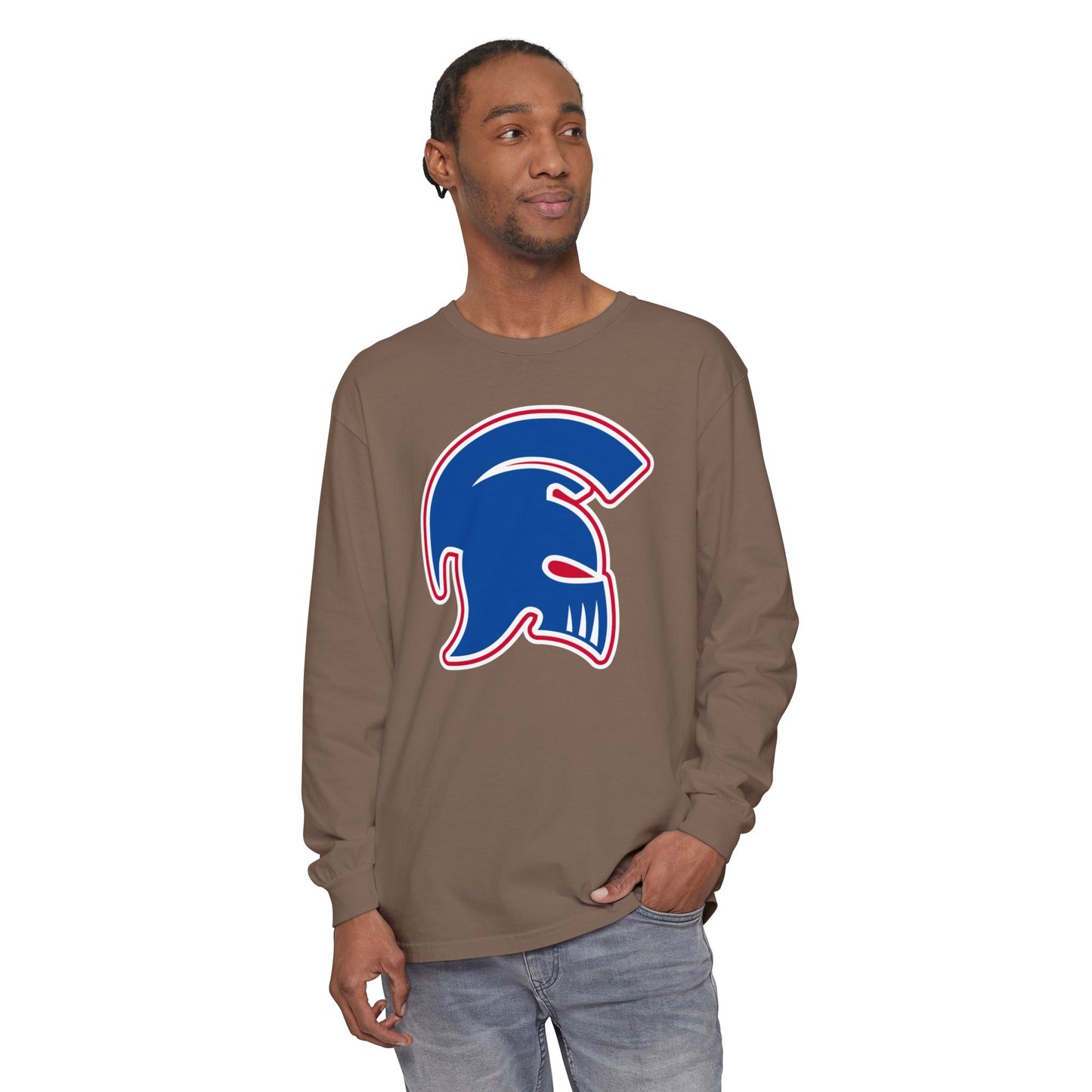 Garment-Dyed Long Sleeve Tee