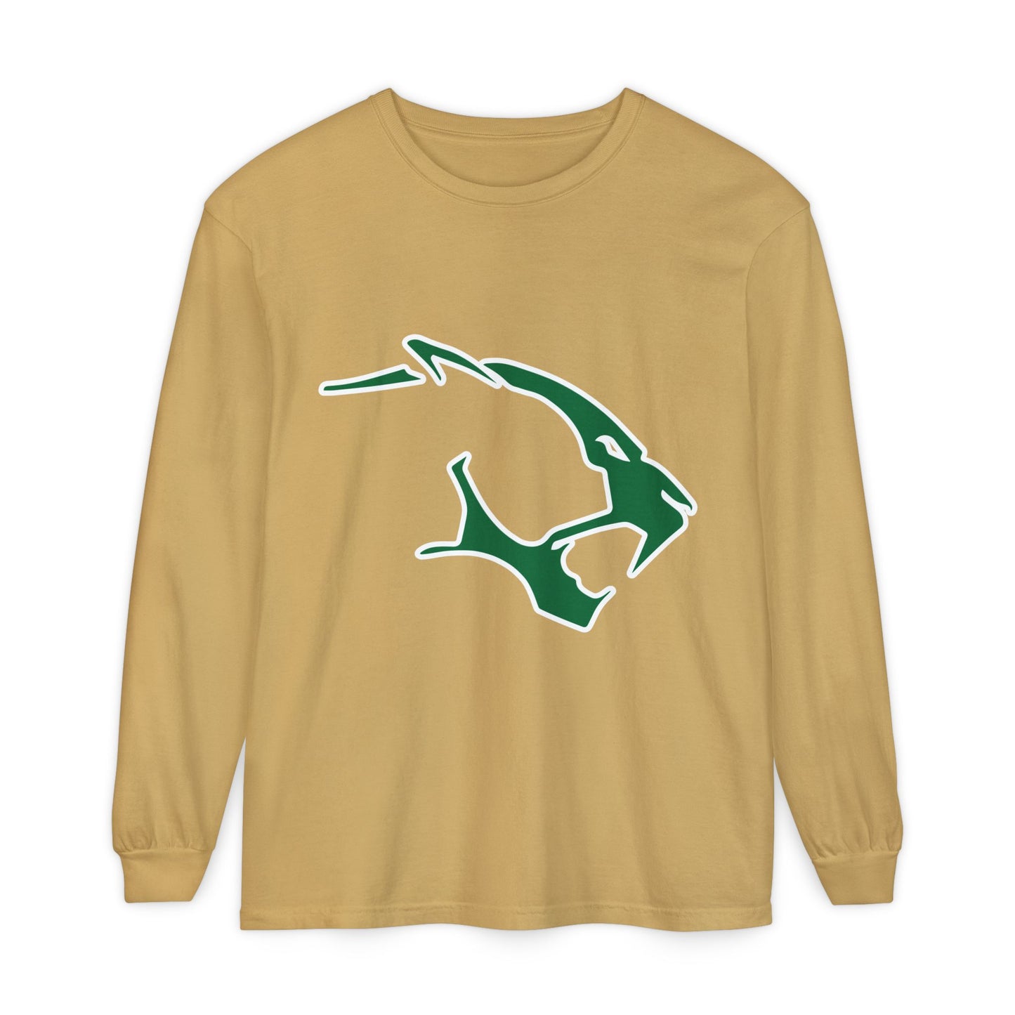Garment-Dyed Long Sleeve Tee