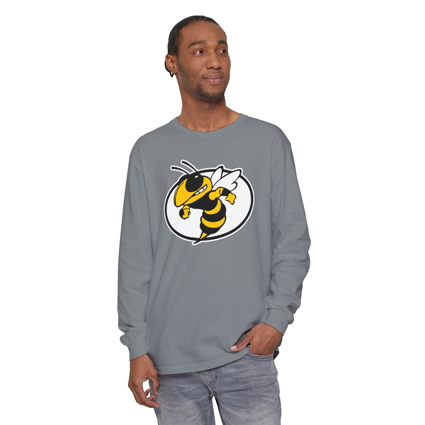 Garment-Dyed Long Sleeve Tee