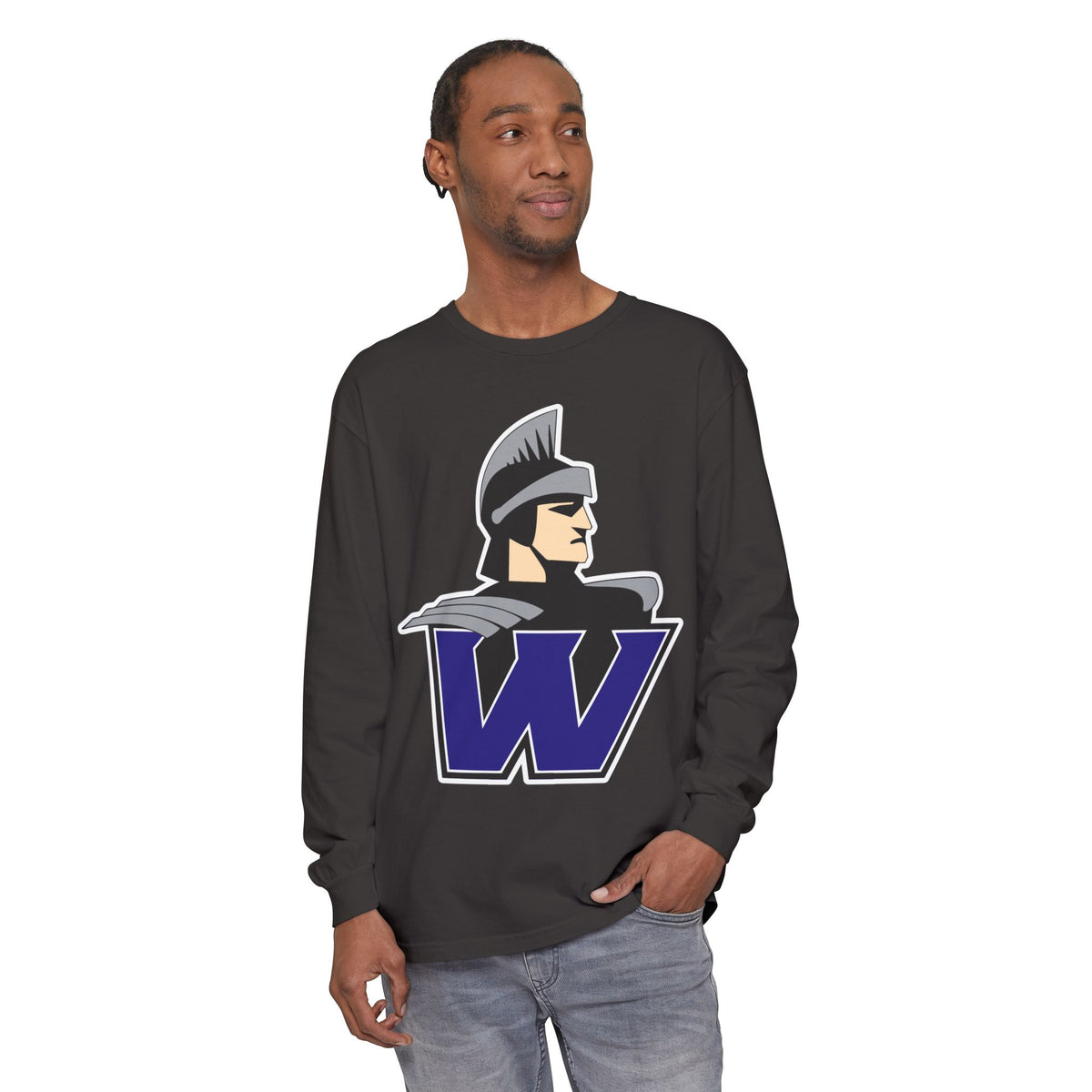 Garment-Dyed Long Sleeve Tee