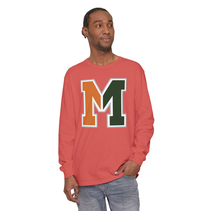 Garment-Dyed Long Sleeve Tee