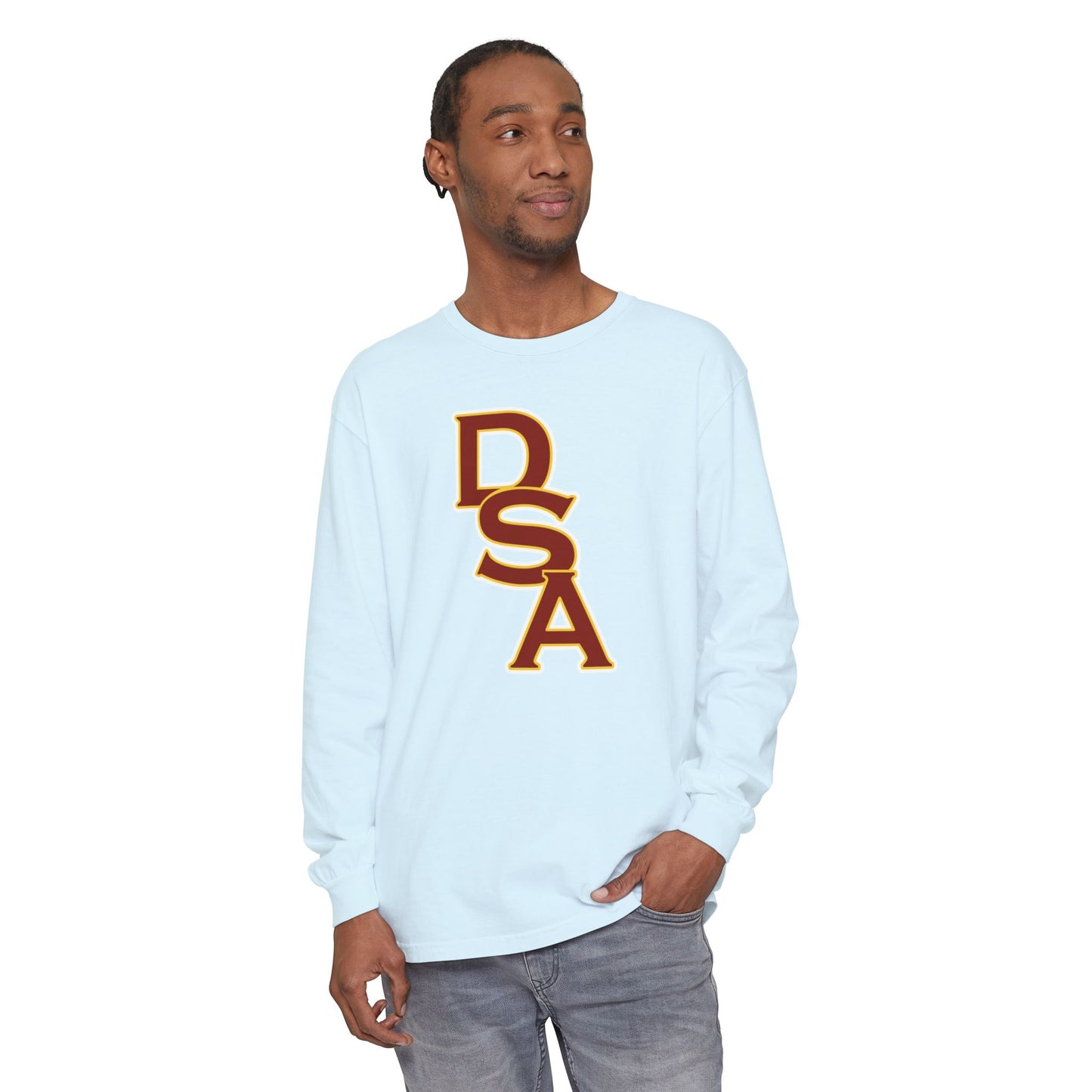 Garment-Dyed Long Sleeve Tee