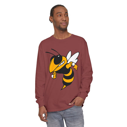 Garment-Dyed Long Sleeve Tee