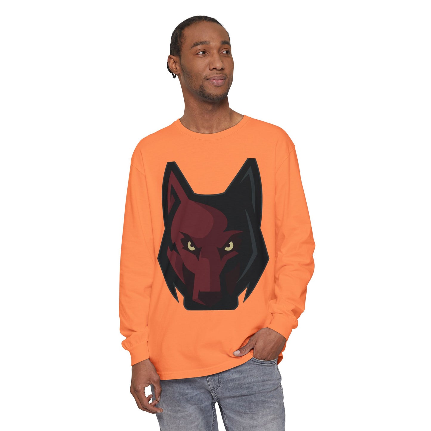 Garment-Dyed Long Sleeve Tee
