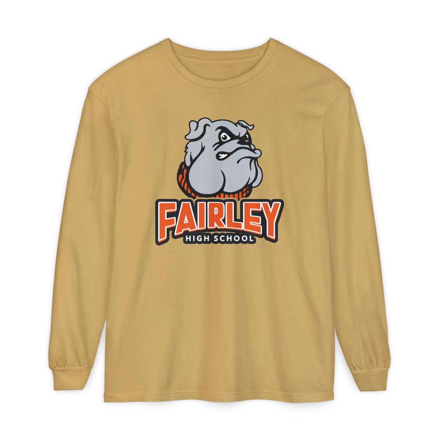 Garment-Dyed Long Sleeve Tee