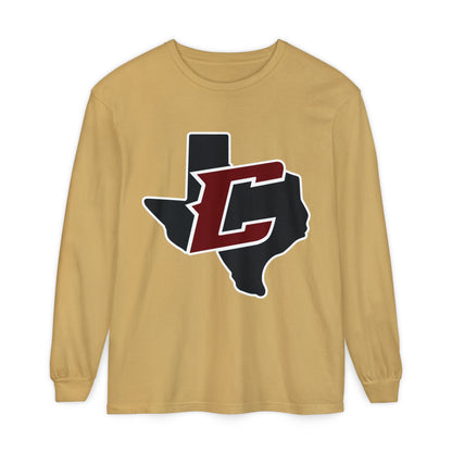 Garment-Dyed Long Sleeve Tee
