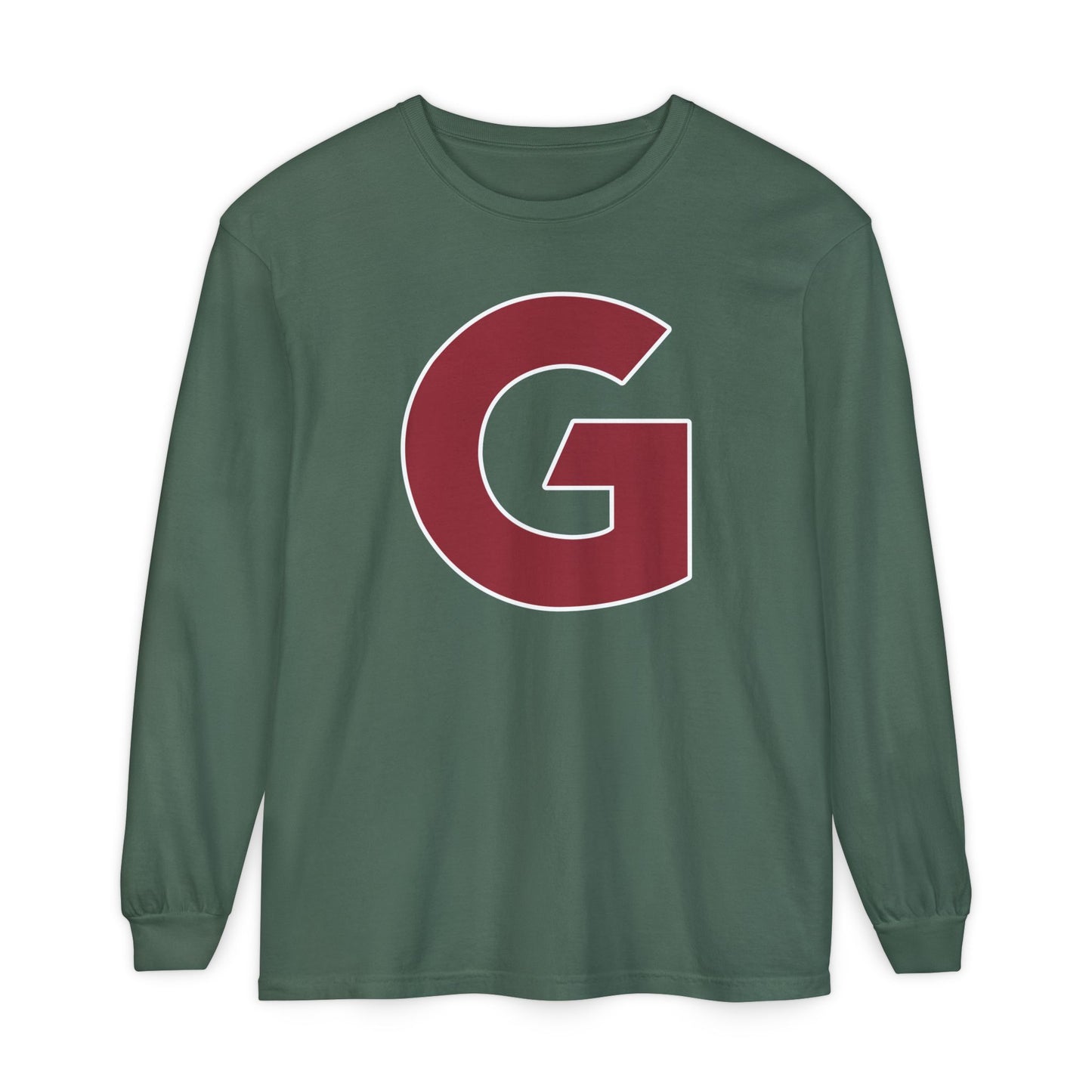 Garment-Dyed Long Sleeve Tee