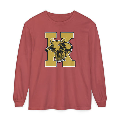 Garment-Dyed Long Sleeve Tee