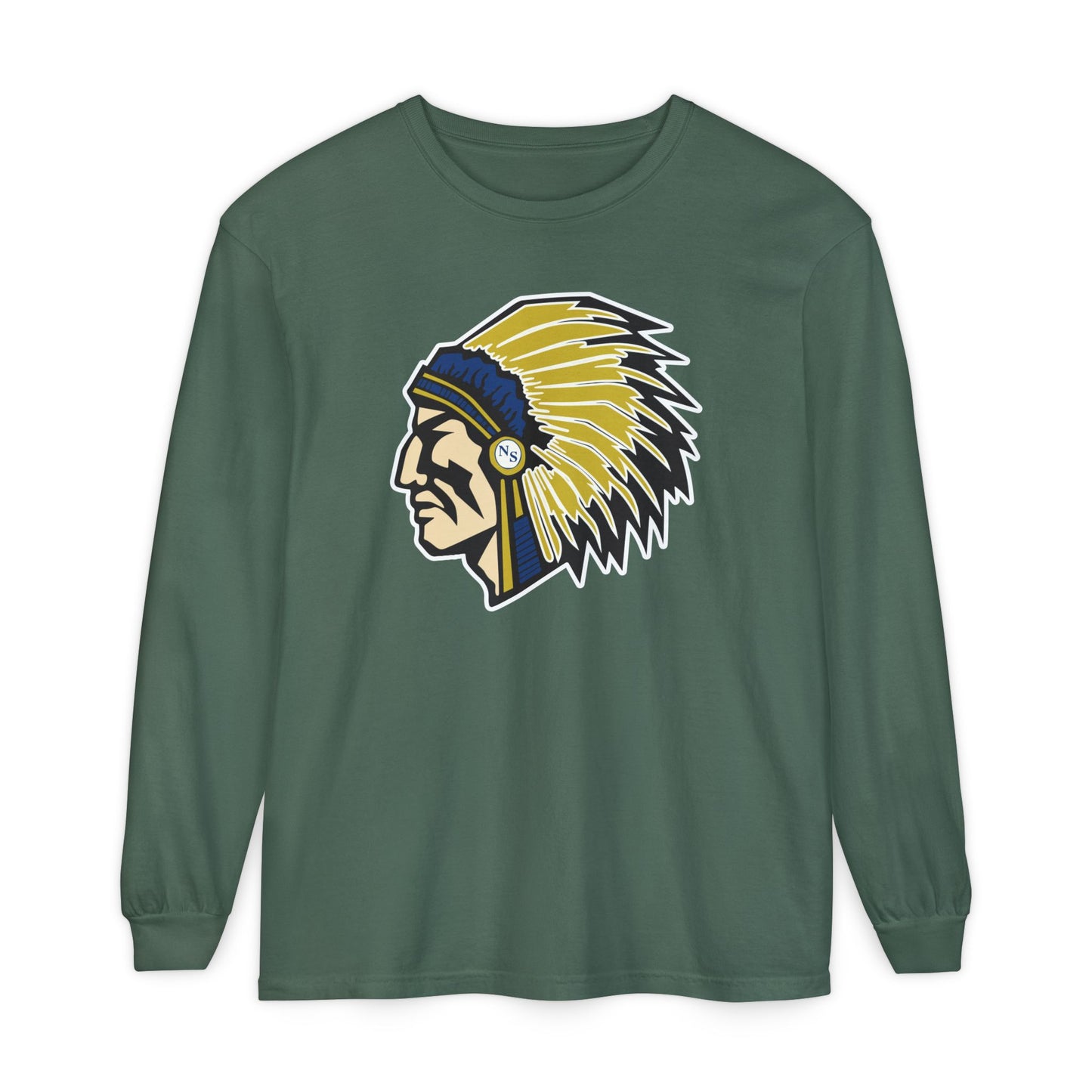 Garment-Dyed Long Sleeve Tee