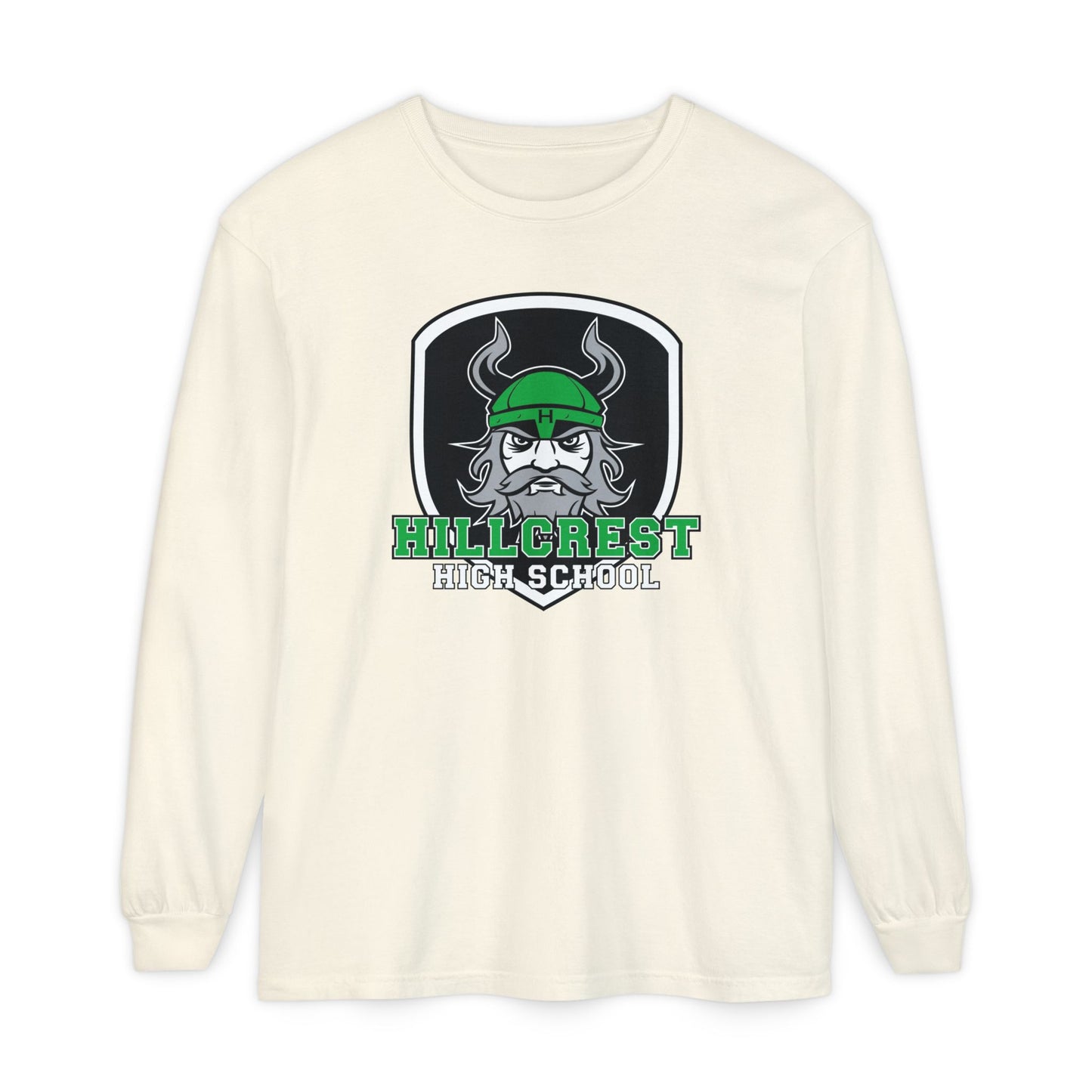 Garment-Dyed Long Sleeve Tee