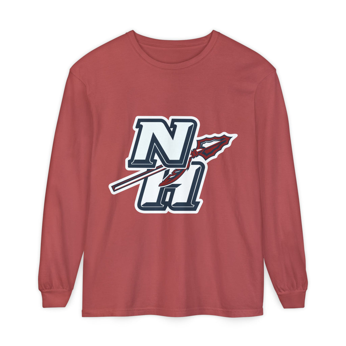 Garment-Dyed Long Sleeve Tee