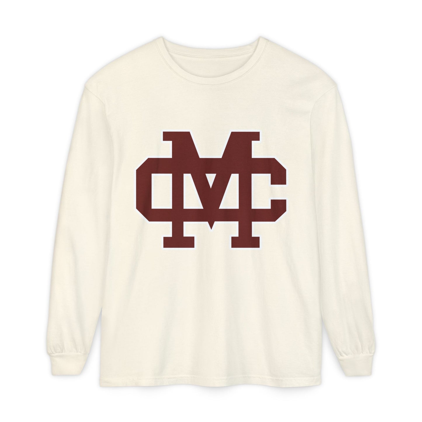 Garment-Dyed Long Sleeve Tee