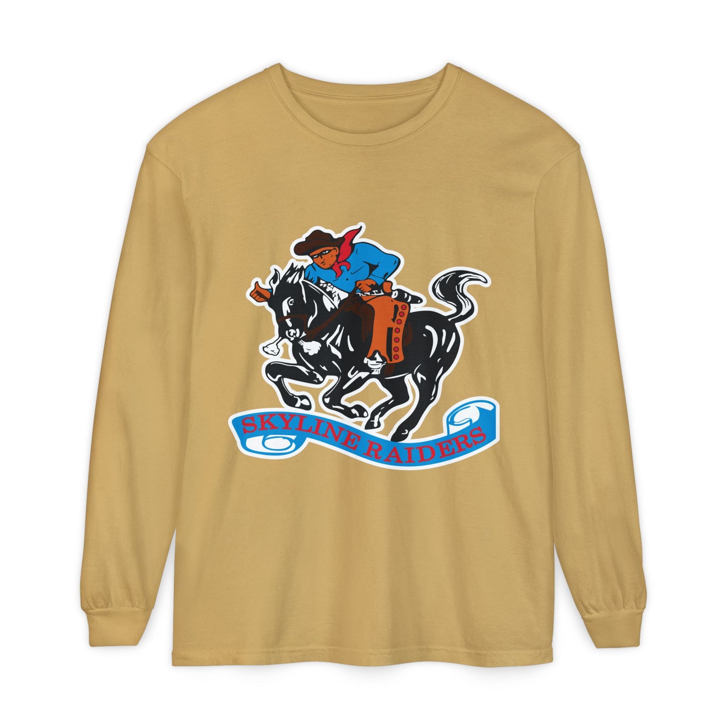 Garment-Dyed Long Sleeve Tee