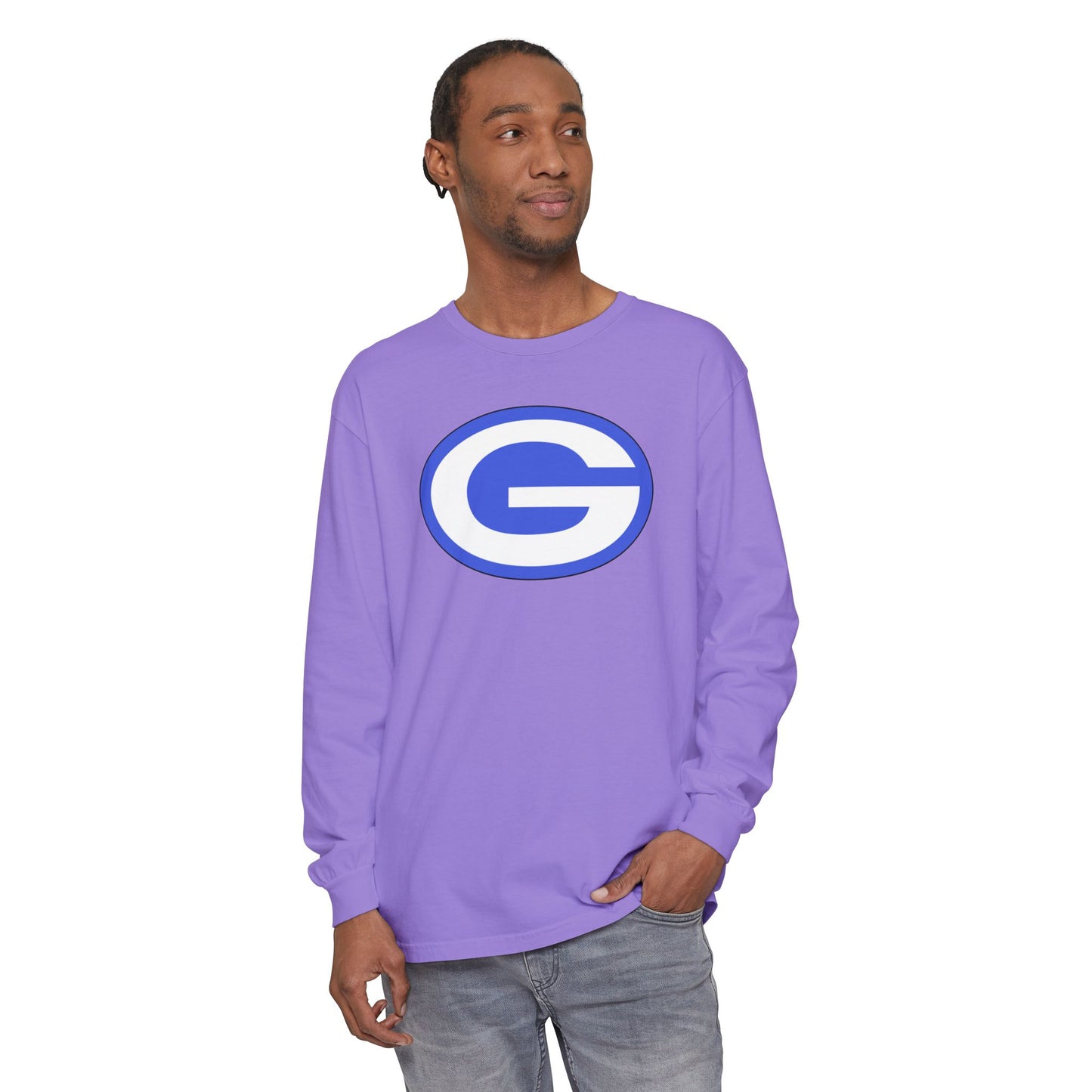 Garment-Dyed Long Sleeve Tee