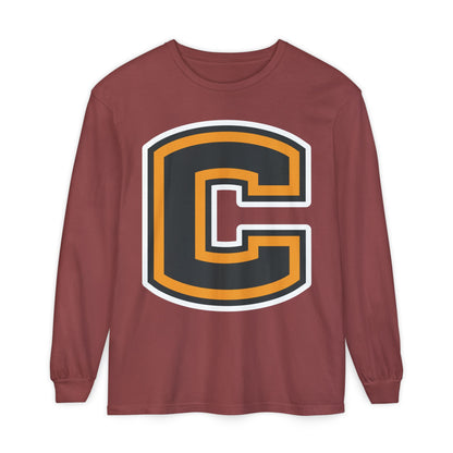 Garment-Dyed Long Sleeve Tee