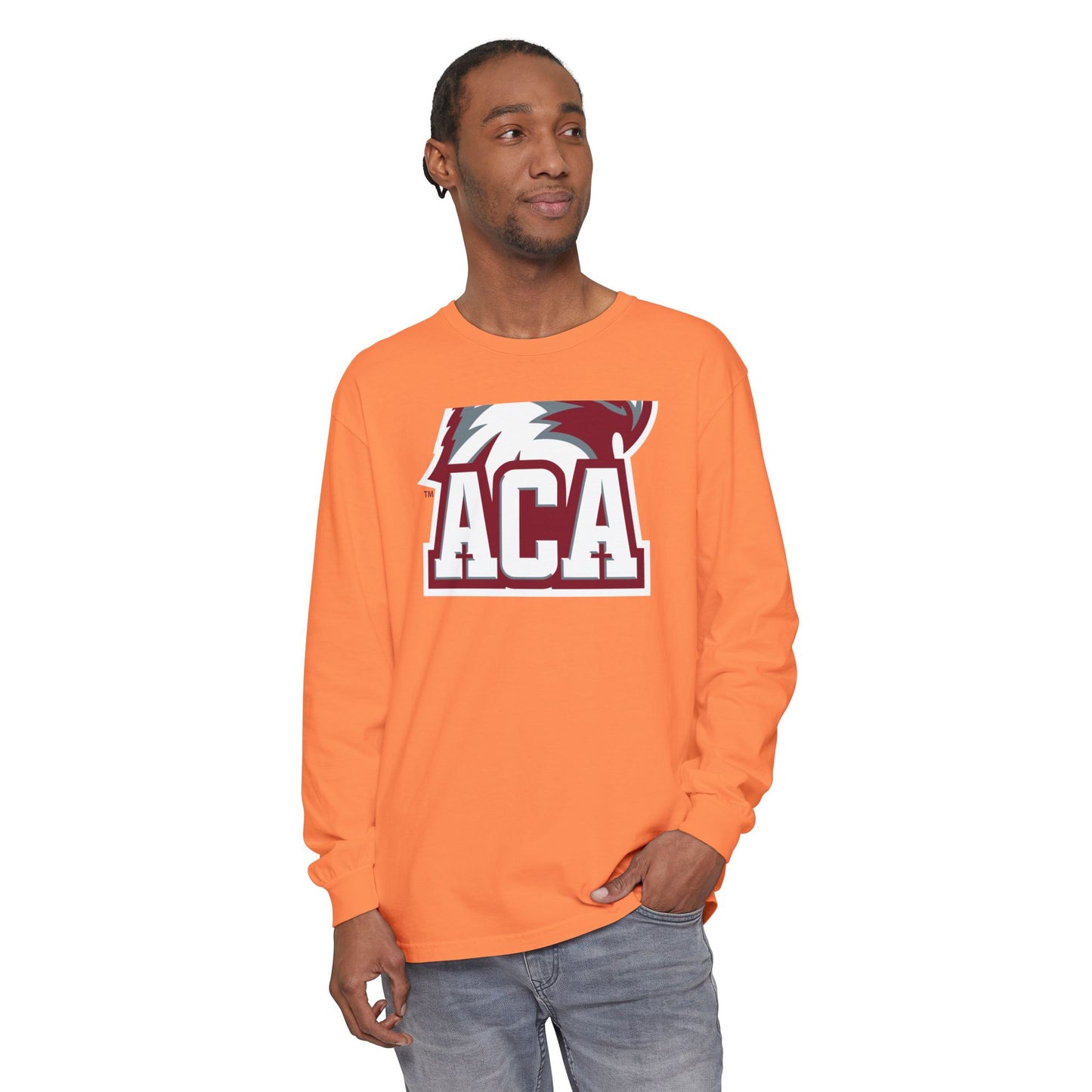 Garment-Dyed Long Sleeve Tee