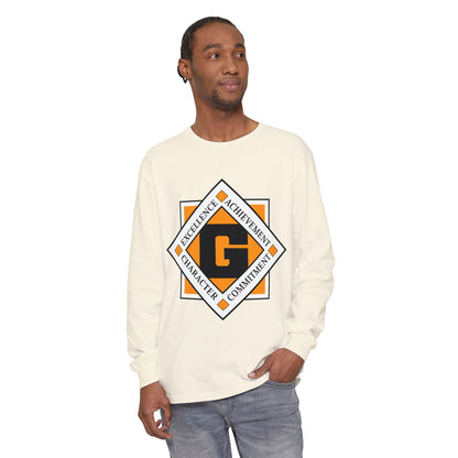 Garment-Dyed Long Sleeve Tee