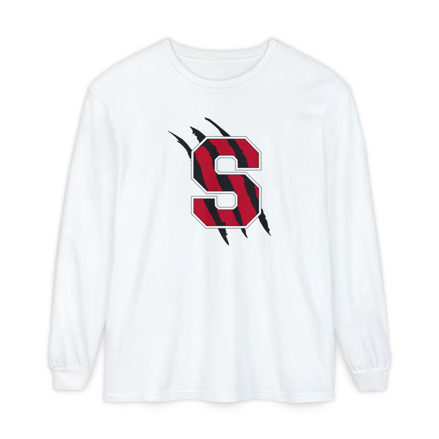Garment-Dyed Long Sleeve Tee