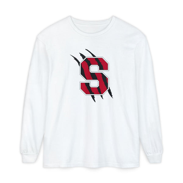 Garment-Dyed Long Sleeve Tee