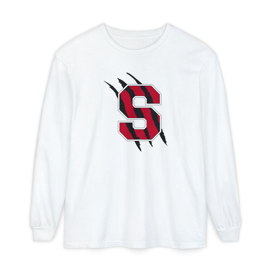 Garment-Dyed Long Sleeve Tee
