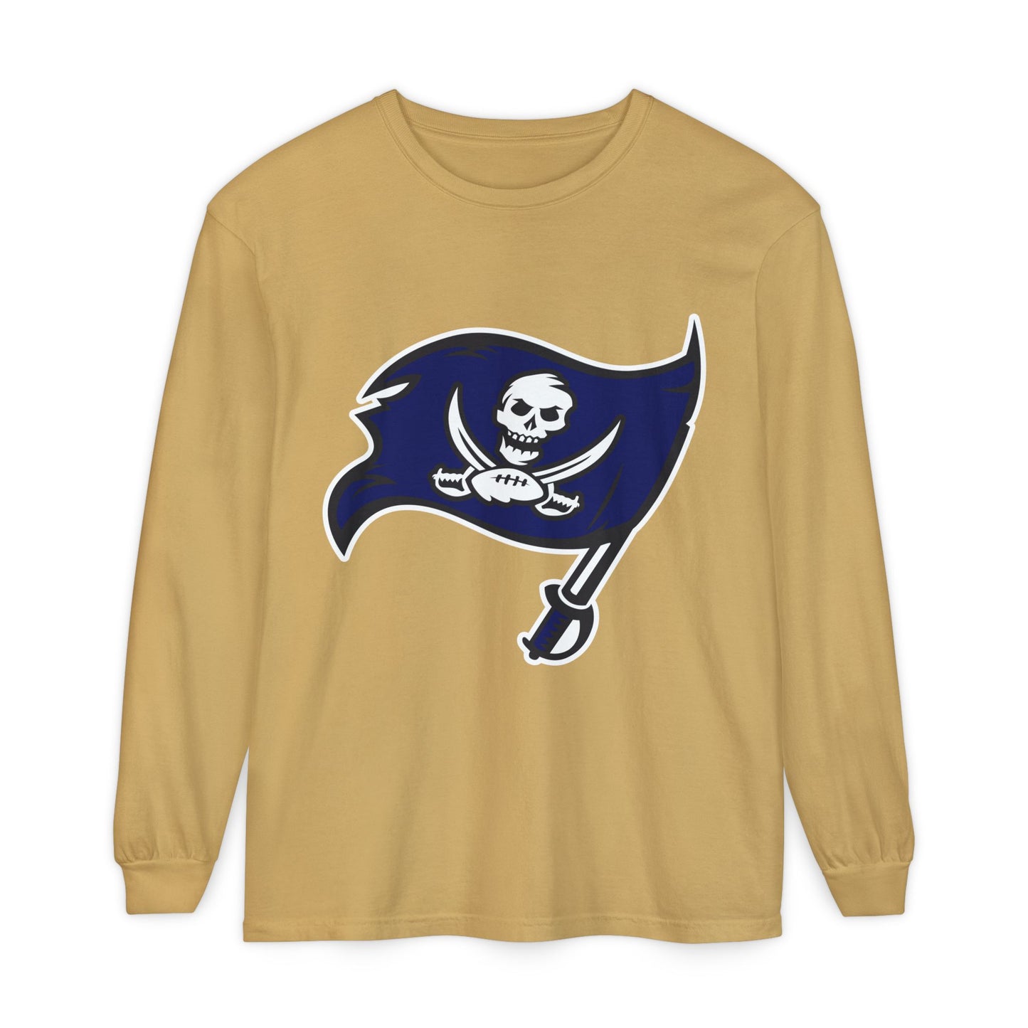 Garment-Dyed Long Sleeve Tee