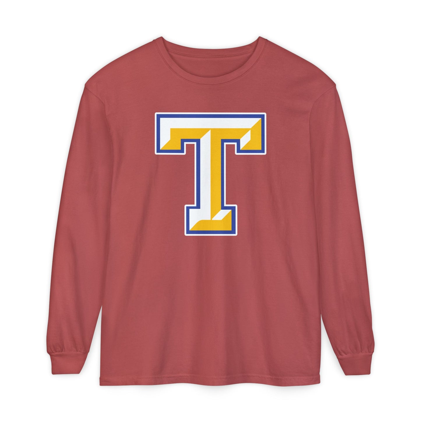 Garment-Dyed Long Sleeve Tee