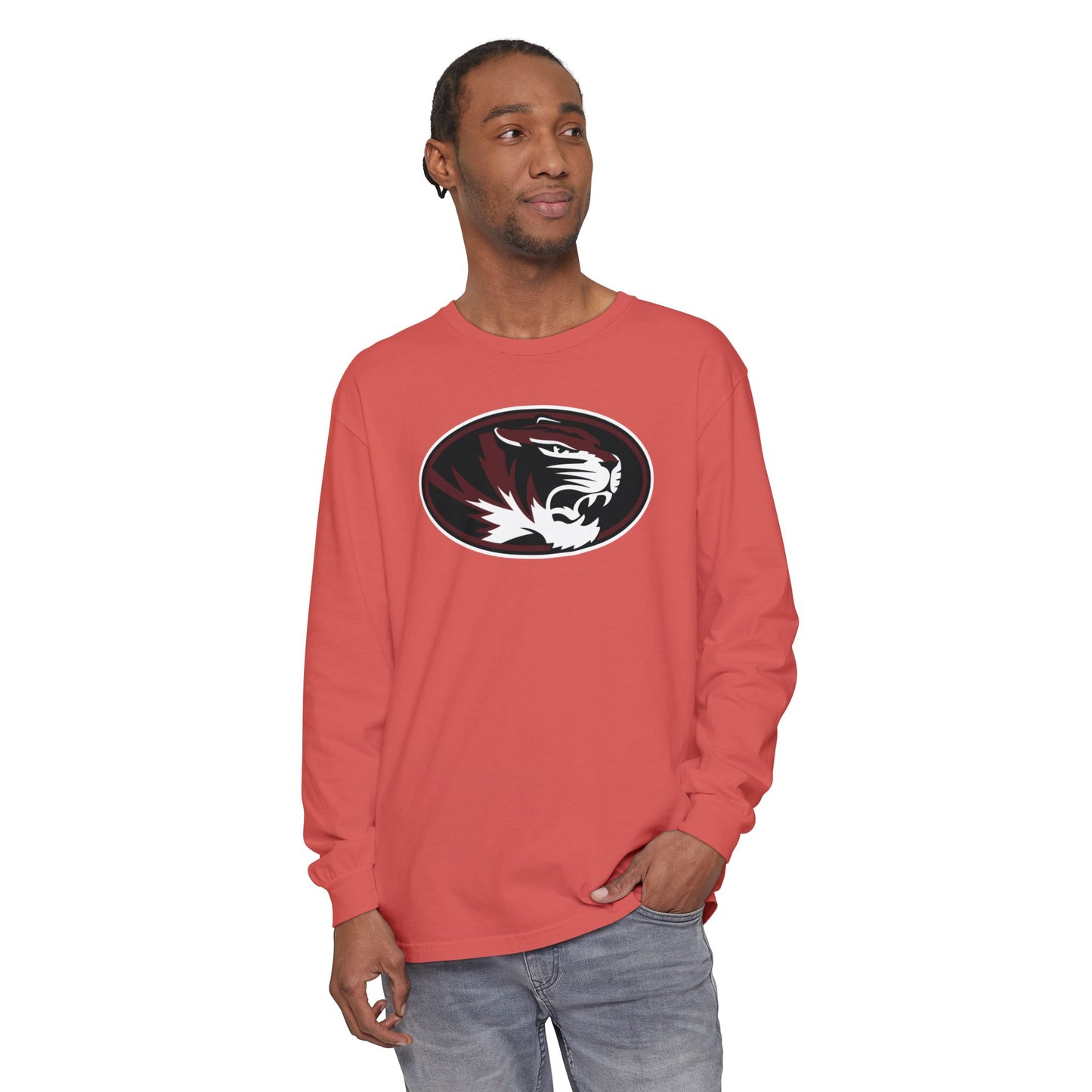 Garment-Dyed Long Sleeve Tee