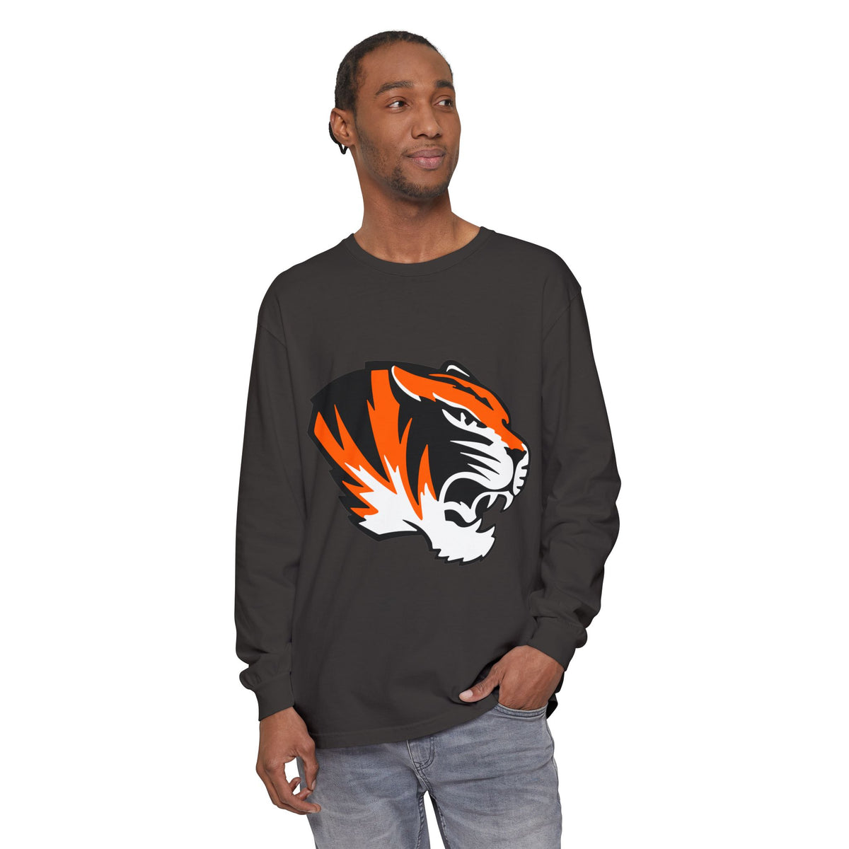 Garment-Dyed Long Sleeve Tee