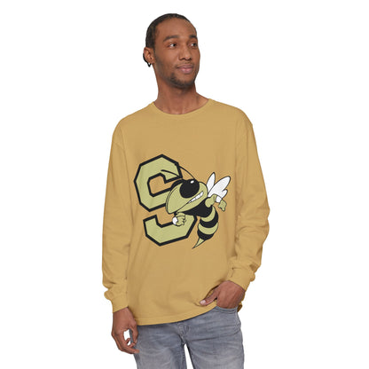Garment-Dyed Long Sleeve Tee