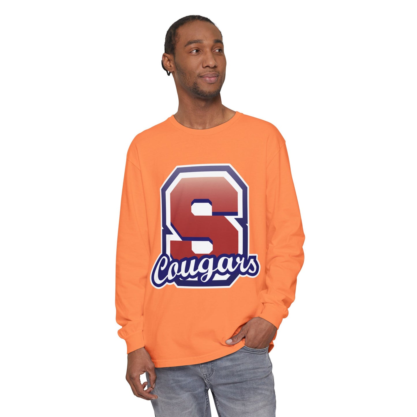 Garment-Dyed Long Sleeve Tee