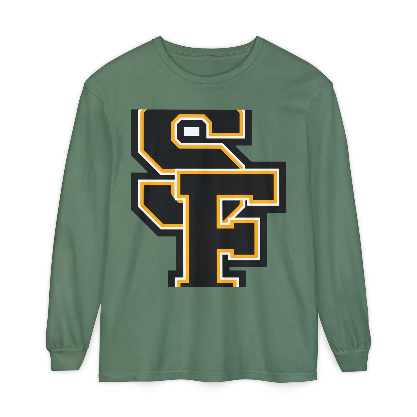 Garment-Dyed Long Sleeve Tee