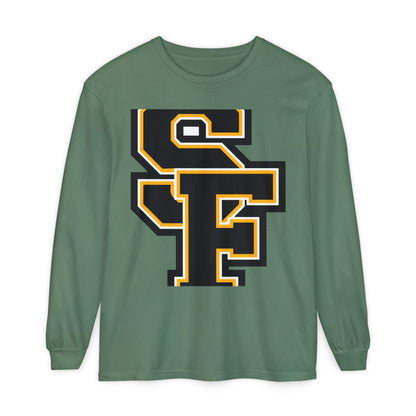 Garment-Dyed Long Sleeve Tee