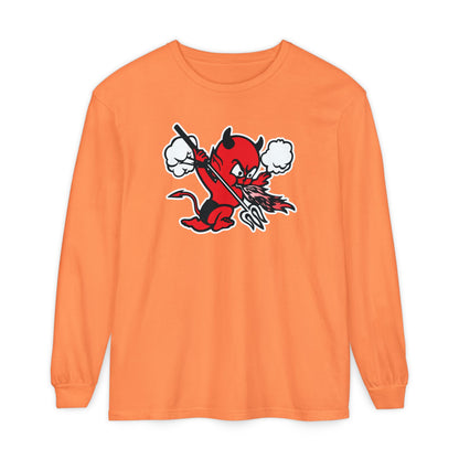 Garment-Dyed Long Sleeve Tee